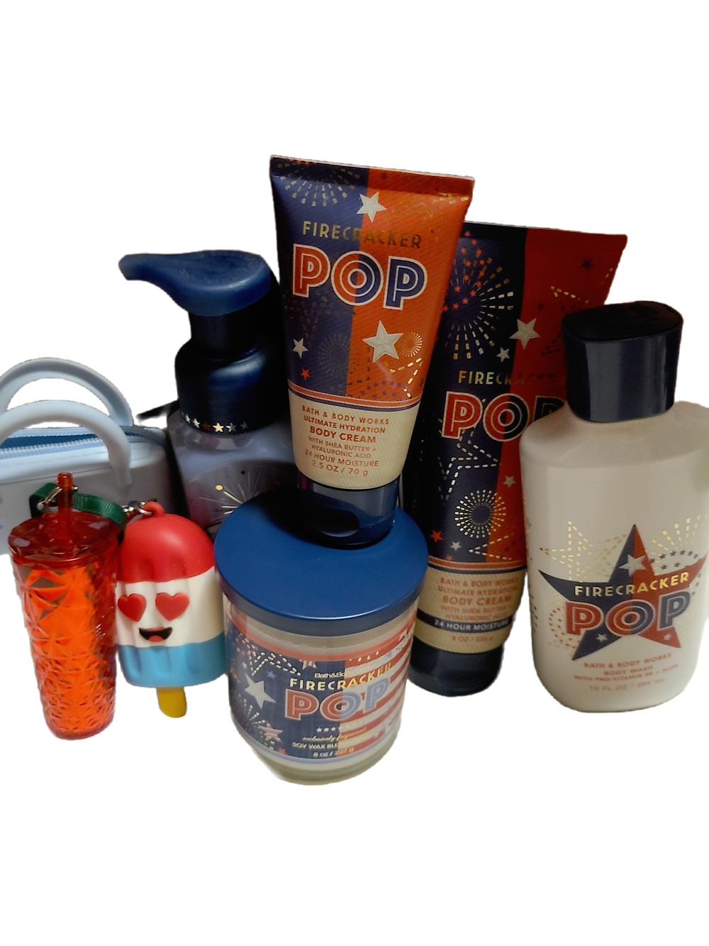 Bath & Body Works Firecracker Pop Gift Bundle HTF Sold Out